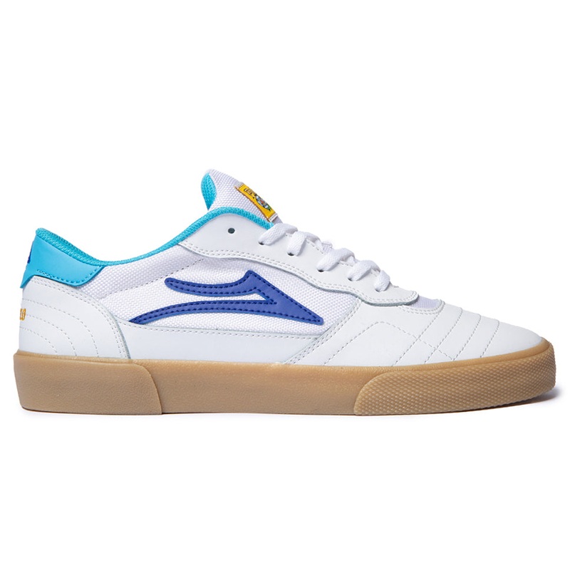 Lakai Pacifico x Lakai Cambridge Shoes White Leather 5