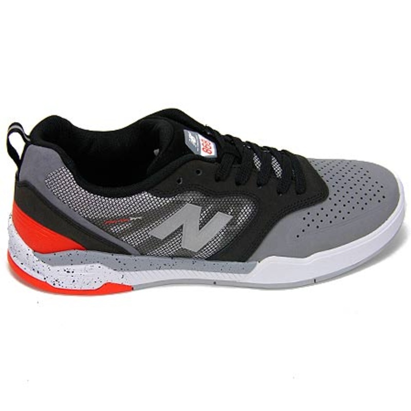 New Balance Numeric 868 Shoes Grey/ Black 5.5
