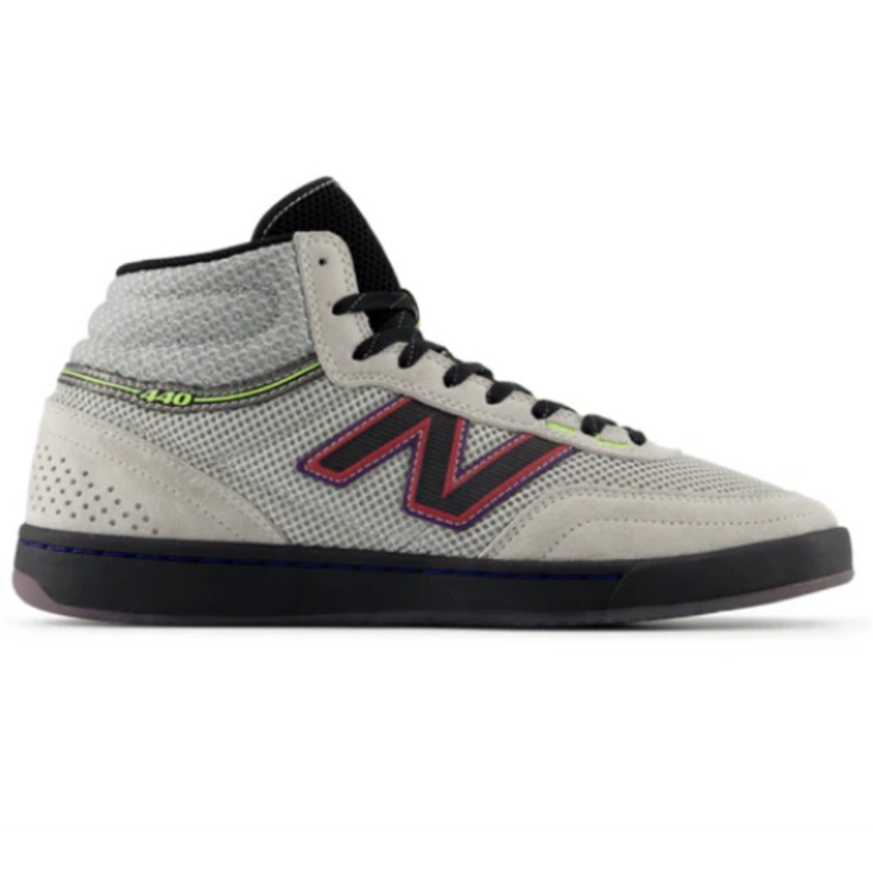 New Balance Numeric J Henry 440 HI Skate Shoes – Grey  / Purple 5.5 Grey / Purple