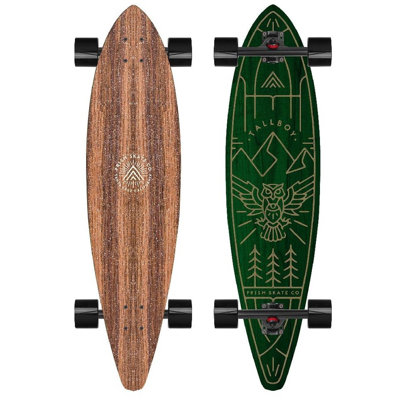 Prism Tallboy Liam Ashurst Series  38″ Pintail Longboard Complete