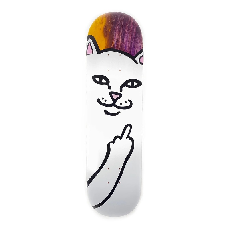 RIPNDIP Lord Nermal Deck Purple Yellow – 8.5″ 8.5″