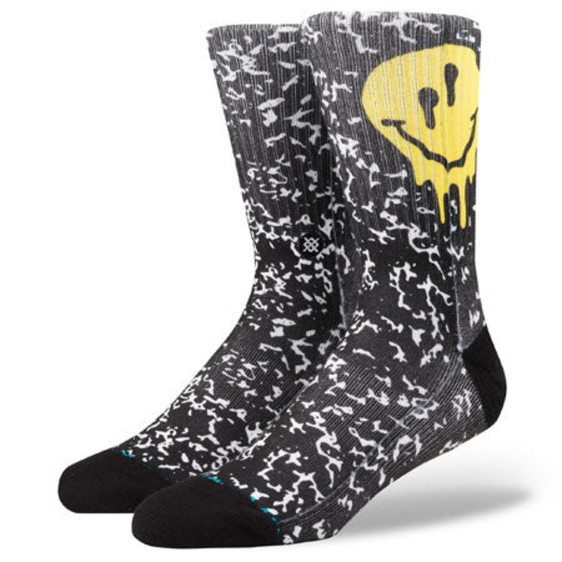Stance No Duh Crew Socks Black Large