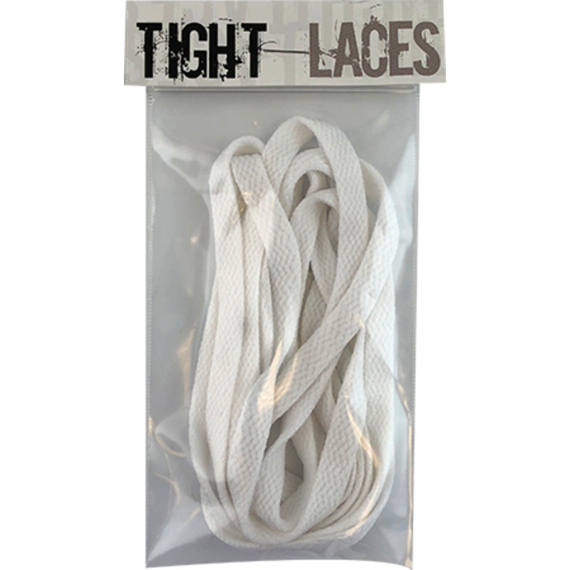 TIGHT LACES FLAT 36″ WHITE