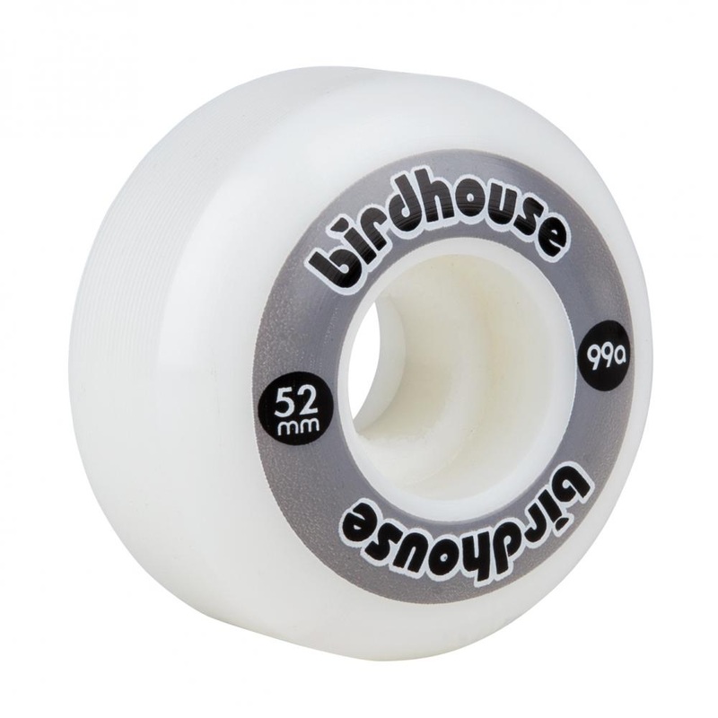 Birdhouse – 52mm – Logo Wheels 99a – White 52mm 99