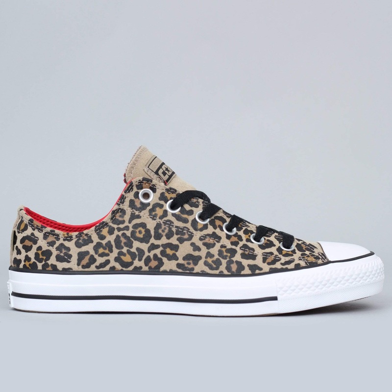 Converse CTAS Pro OX Shoes Khaki / Black / White UK7