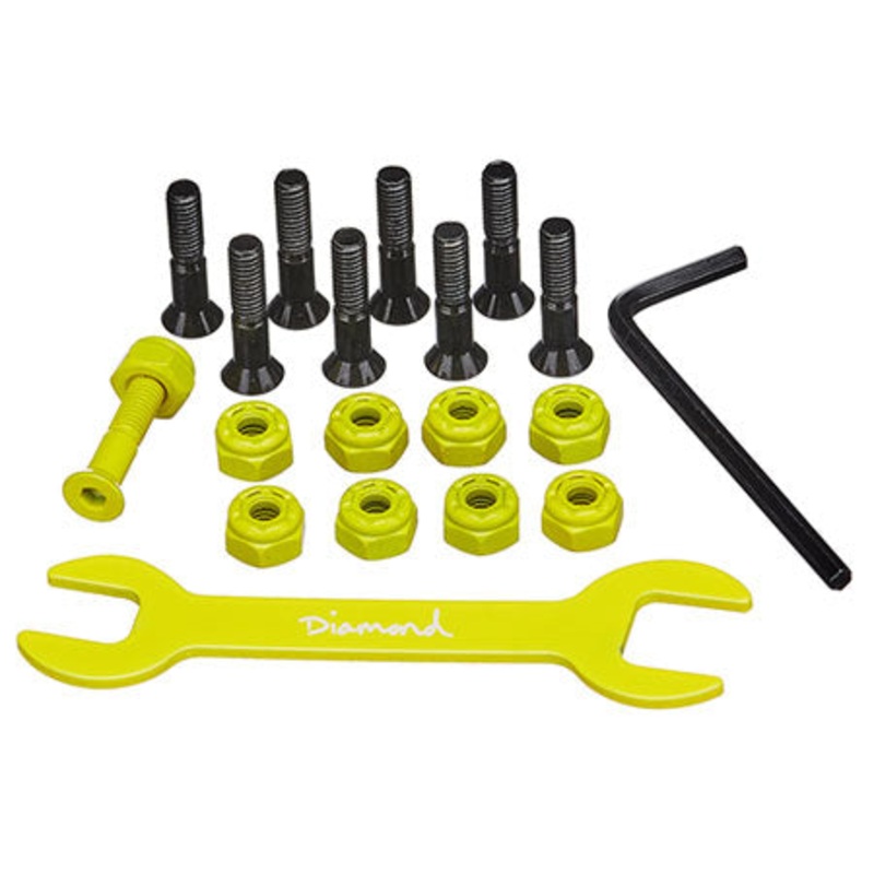 Diamond Luan Oliveira Hella Tight Hardware 7 Black/ 1 Yellow 7/8″