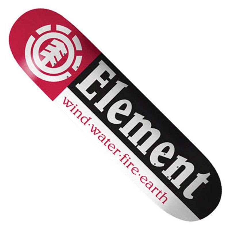 Element Section Deck Black/ Red 8.5 x 32.36 WB:14.5