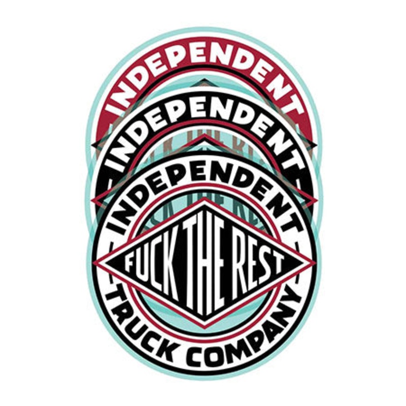 Independent FTR Summit Sticker Assorted 3.5″