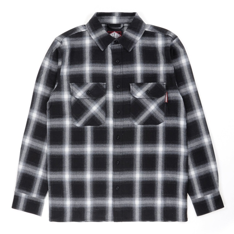 Independent – Mission Shirt – Black Check S