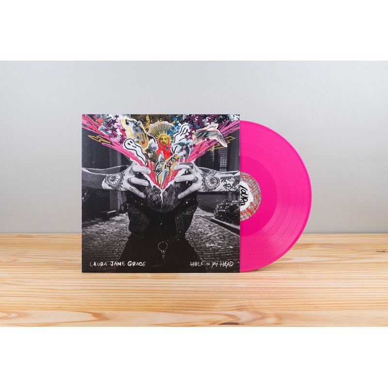 Laura Jane Grace  Hole In My Head Pink Color Vinyl LP Record *Pre-Order, Est. Ship Date 2/18/24*