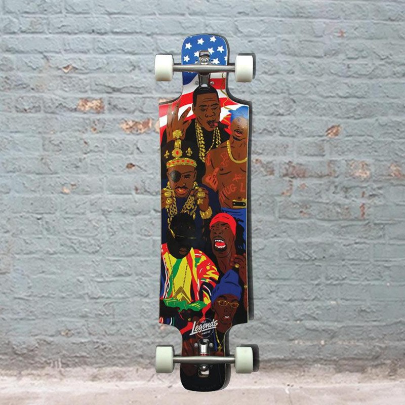 Madrid 2016 Legends Maniac Freeride 39″ Drop Through Longboard