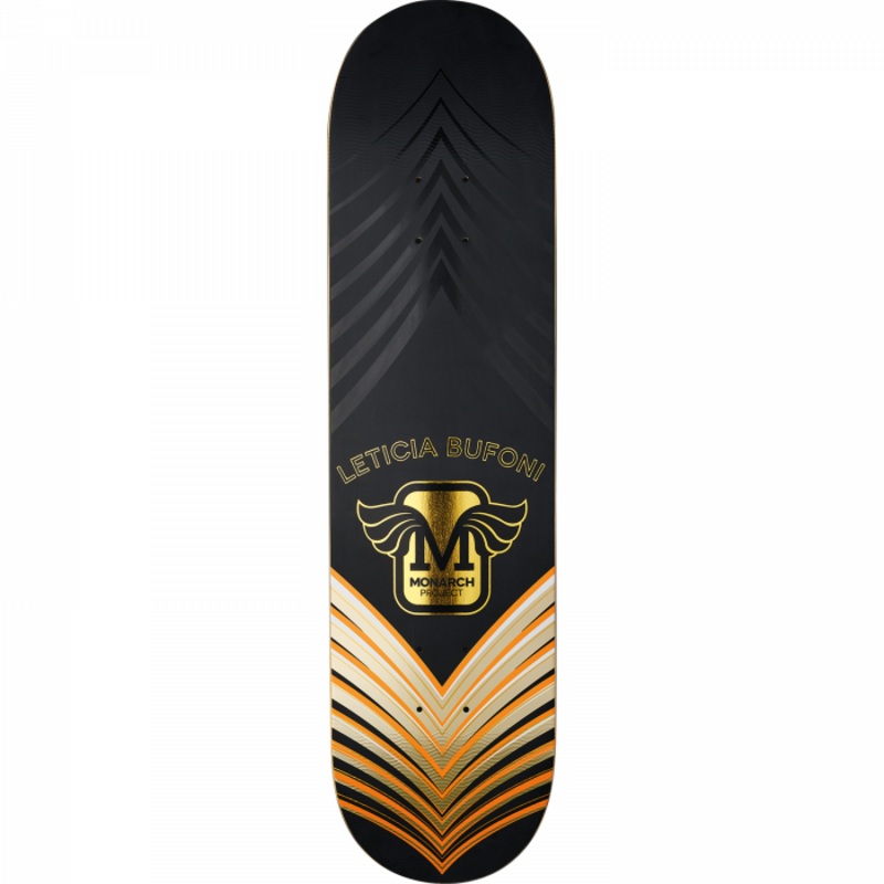 MONARCH BUFONI HORUS DECK-8.37 BLK/GOLD/ORG