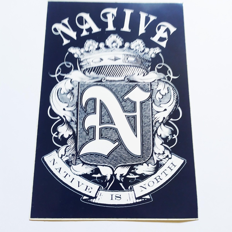 Native Skate Shop Sticker