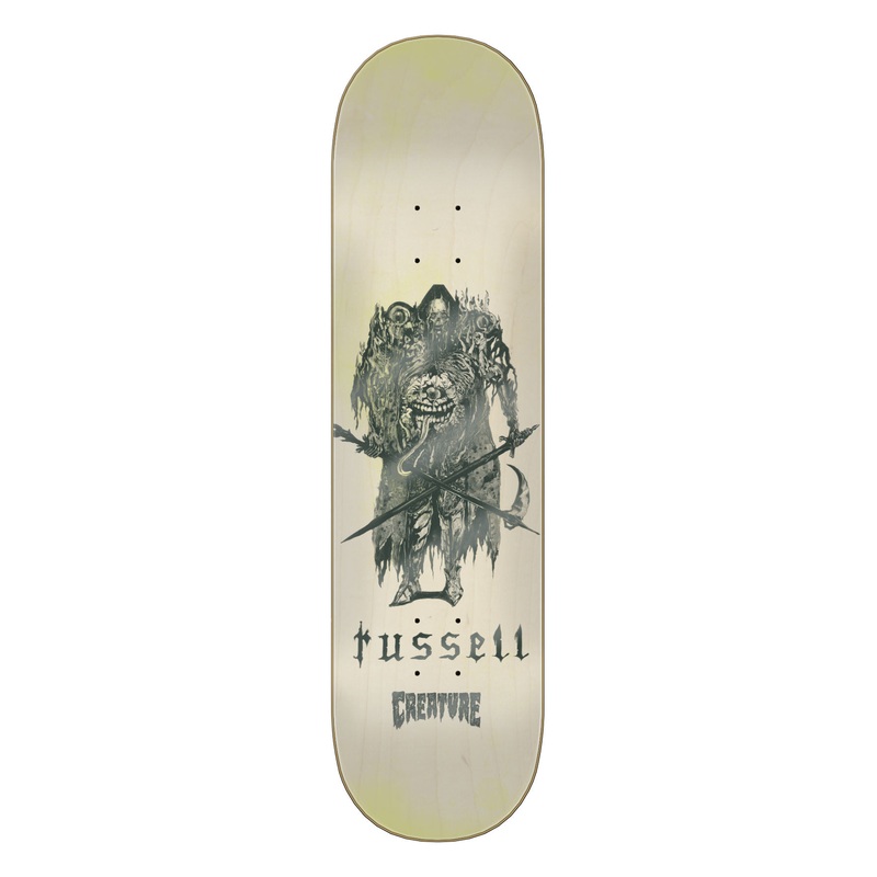 Russell Reaper VX Deck Skateboard Deck 8.25in x 31.80in Creature