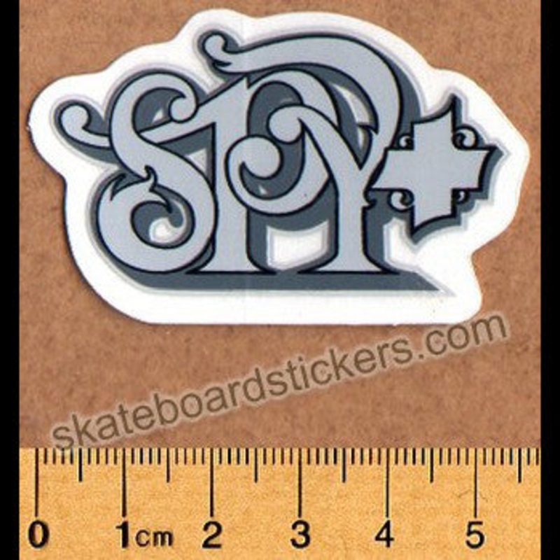 Spy Optic Sunglasses Skateboard Sticker – small grey