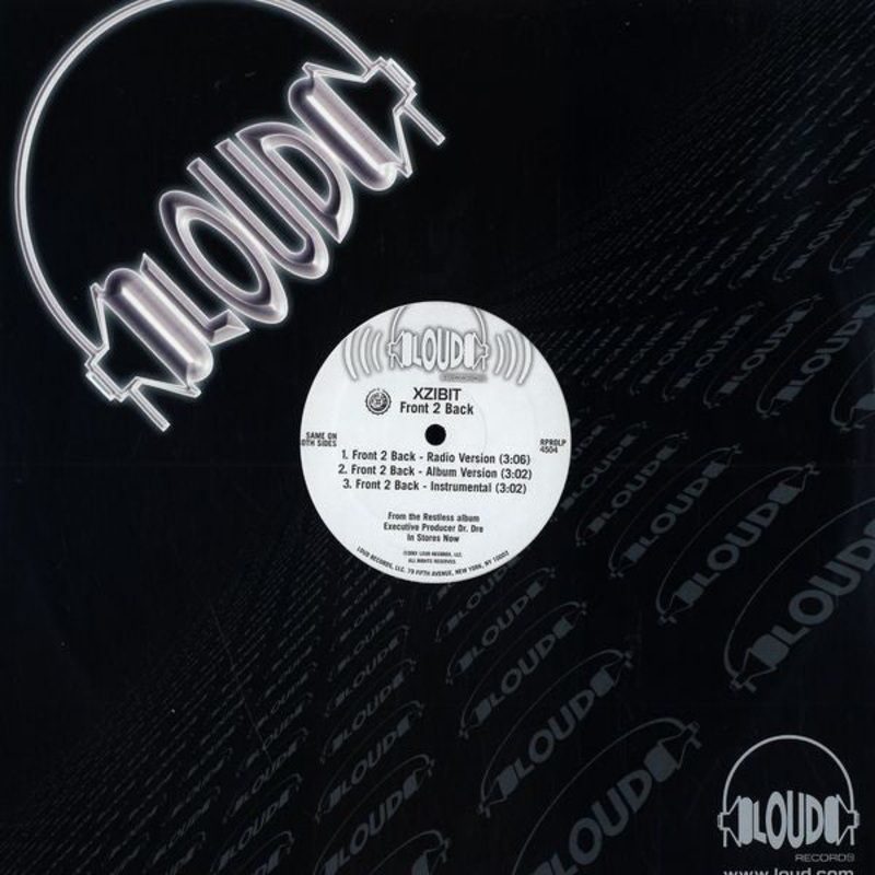 Xzibit  Front 2 Back Vinyl LP Record