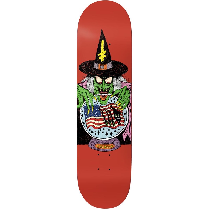 DEATHWISH DICKSON “DEATHWITCH TRIALS” 8″ SKATEBOARD DECK