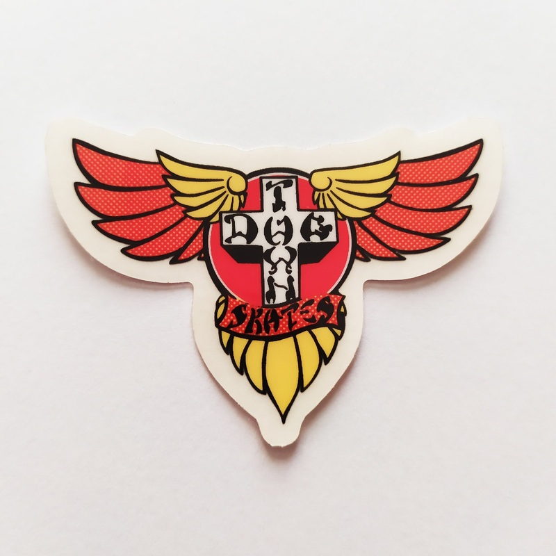 Dogtown “Wings” Skateboard Sticker Sticker