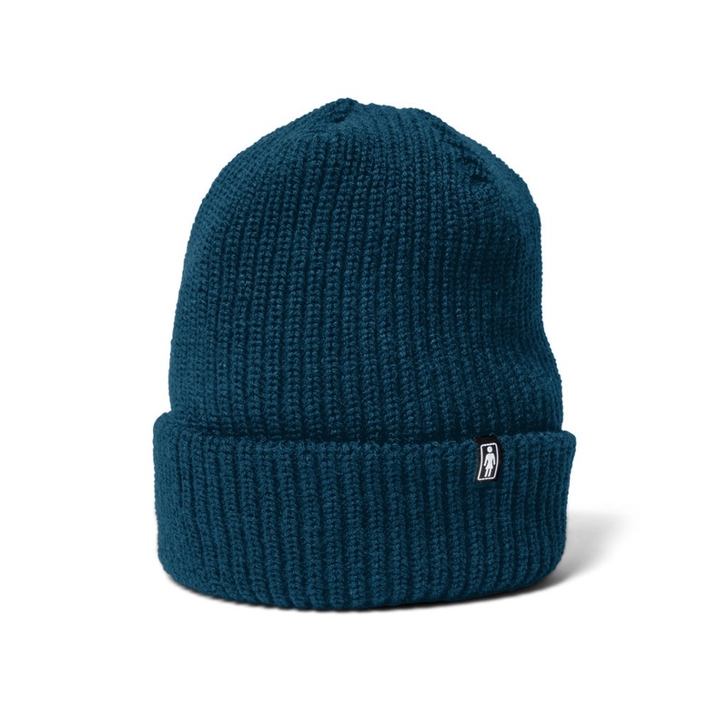 Girl OG Clip Beanie Navy OS