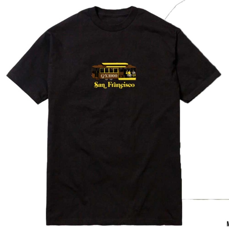 GX1000 Tee Trolly Black LG