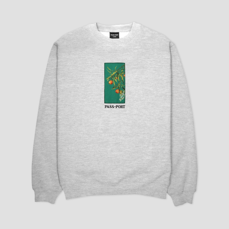 Passport Quandong Crew Ash Medium