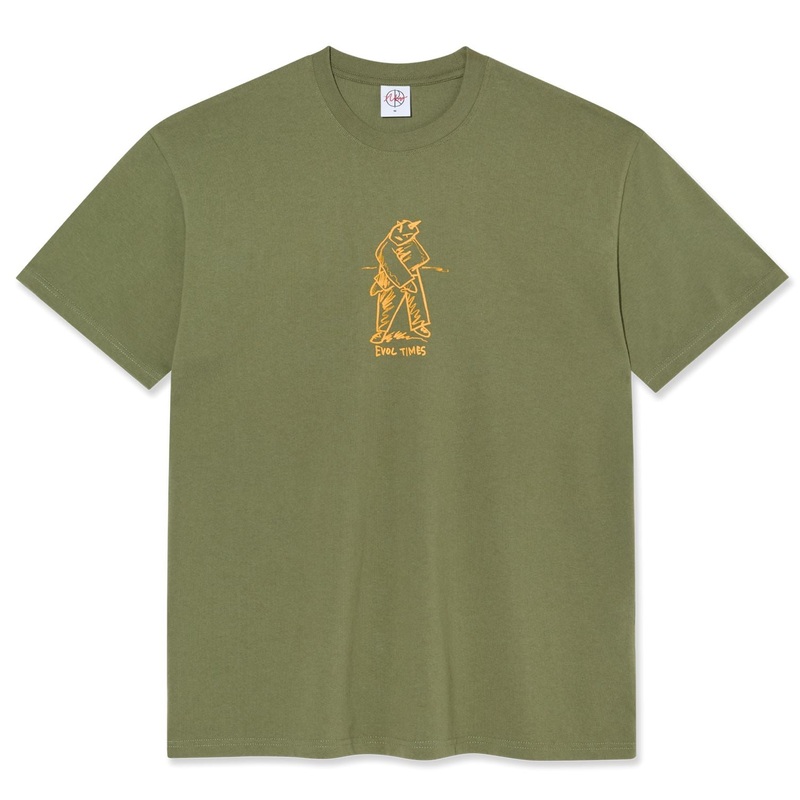 Polar Evol Times Tee Army Green M