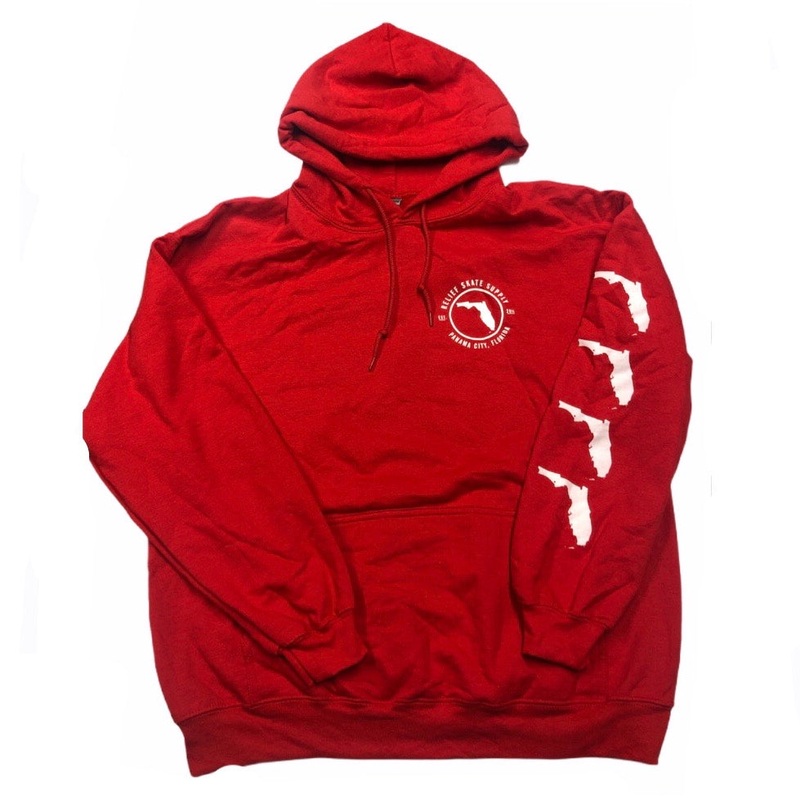 Relief Florida Hoody Red S