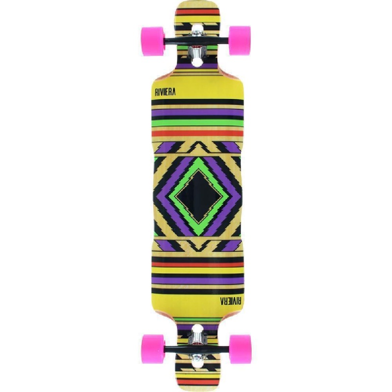 Riviera Heta 40″ Drop Through Longboard Complete