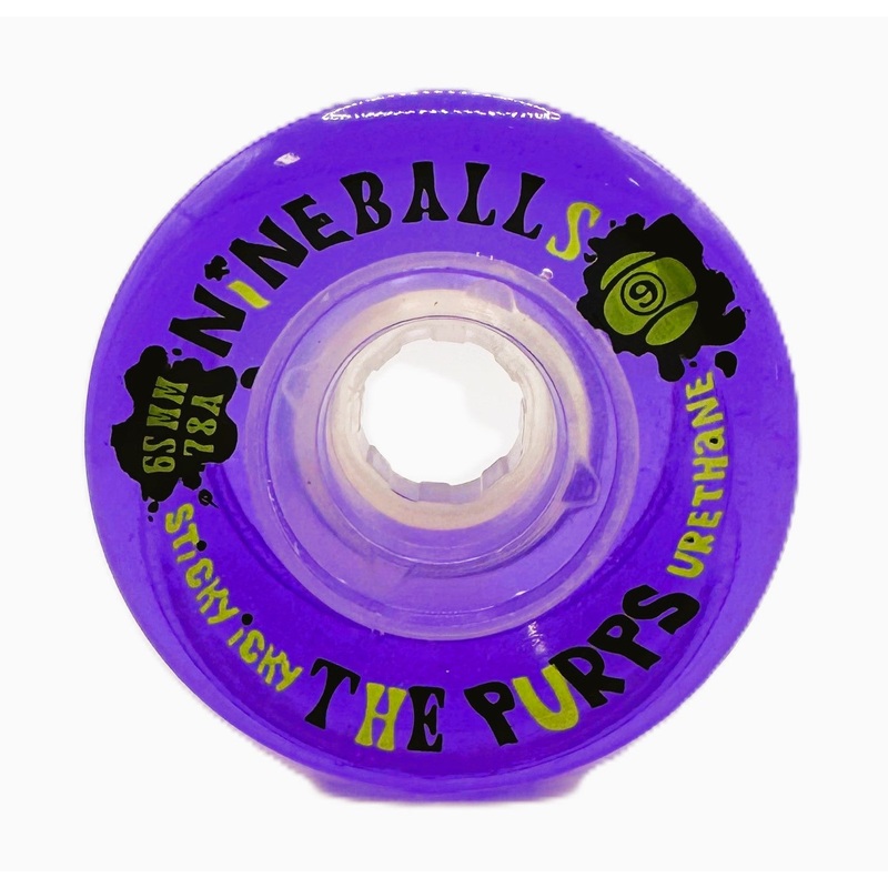 Sector Nine Wheels “Nine Balls- Purple” 65MM Wheels