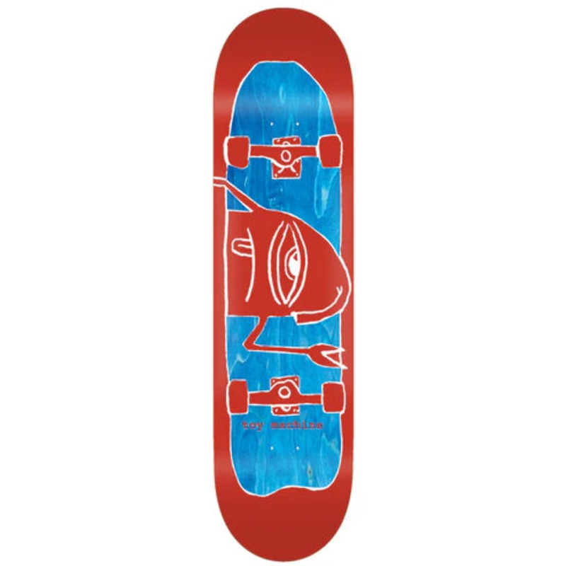 Toy Machine Hello Sect Red 7.75″ Skateboard Deck