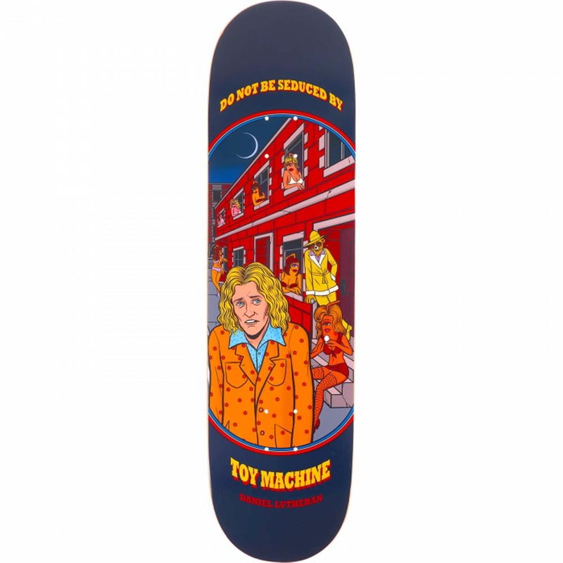 Toy Machine Lutheran Seduced 8.5″ Skateboard Deck
