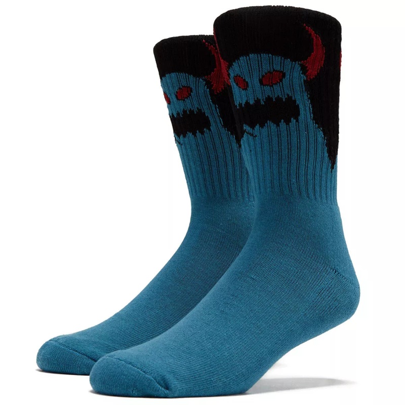 Toy Machine Sketchy Monster Slate/Black Socks Sketchy Monster Slate/Black One Size