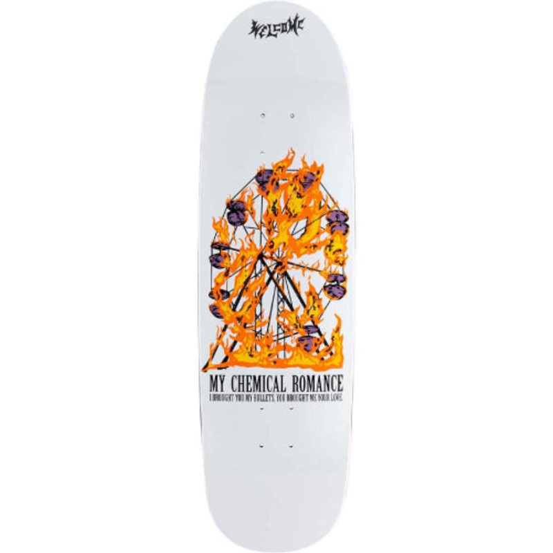 Welcome X My Chemical Romance Bullets on Atheme Skateboard Deck 8.8″ 8.8″