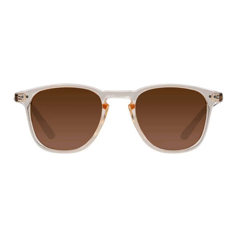 Cassette Optics Standard Sunglasses Champagne Tortoise/Brown Lens