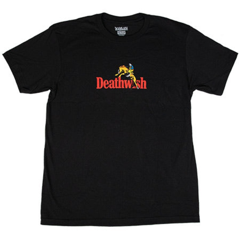 Deathwish High Horse T Shirt Black Medium
