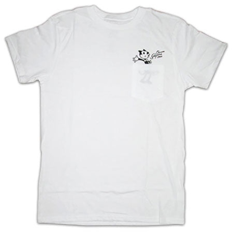 Doom Sayers Felix Censored Pocket T Shirt White Small