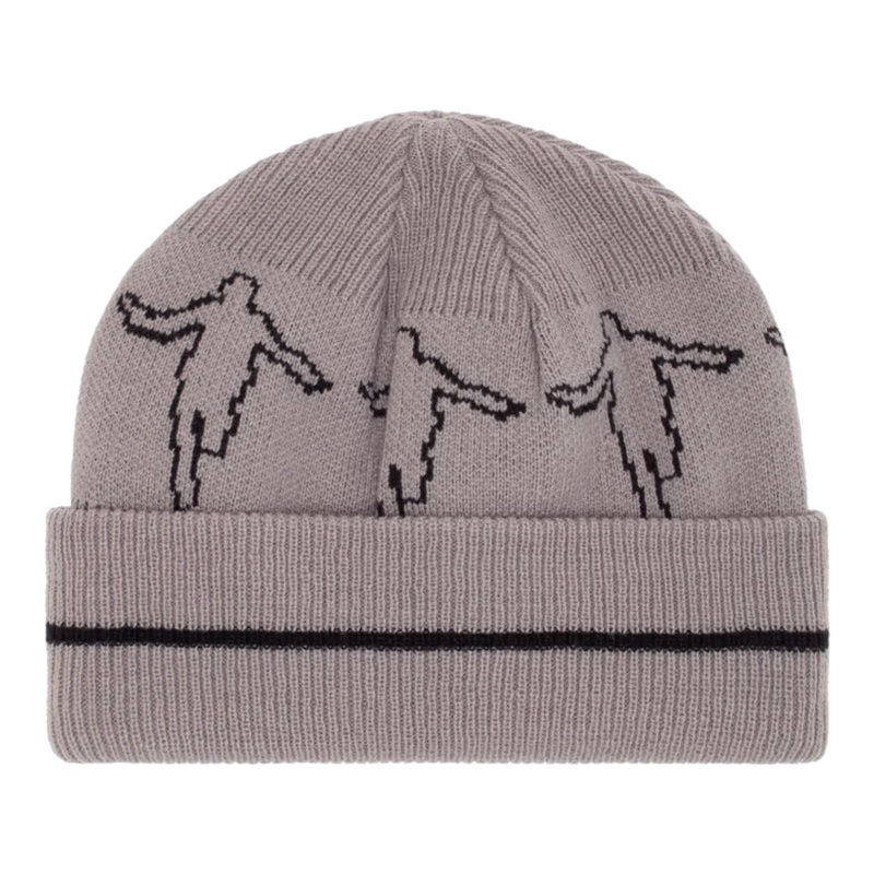 HOCKEY HANK BEANIE GREY OS