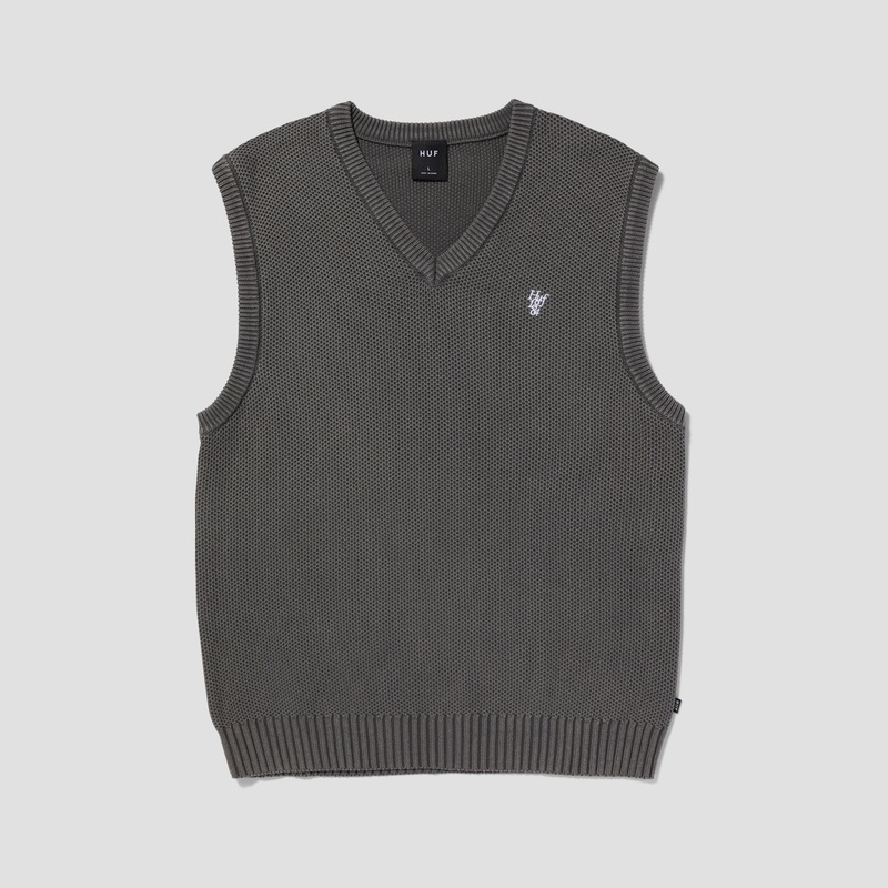 Huf Anton Sweater Vest Black Small