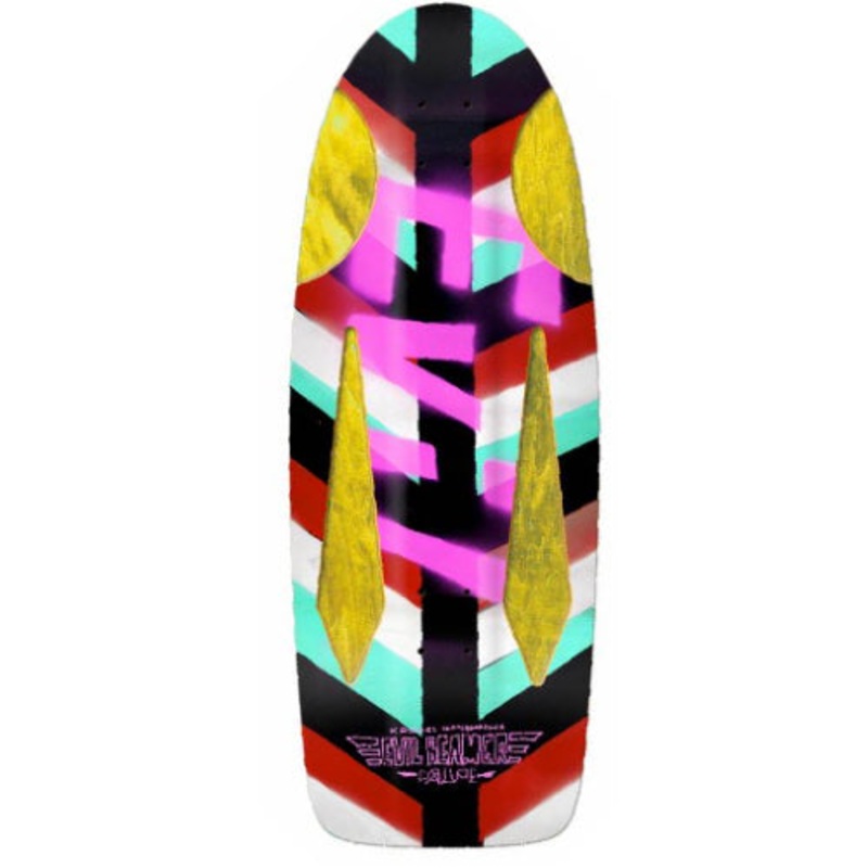 Krooked Mark Gonzales Evil Beamer Coupe Skateboard Deck Random Veneer 10.75″ 10.75″