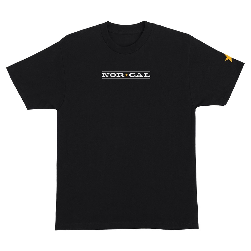 Original Logo Mens Nor Cal T-Shirt Black S