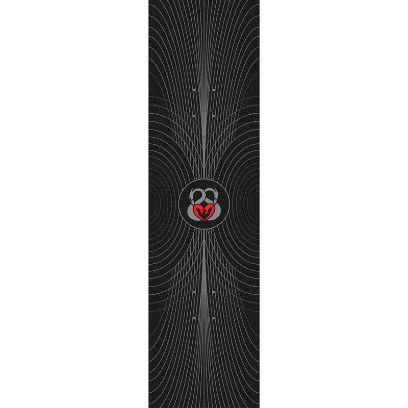 Powell Peralta Andy Anderson Power Lines Grip Tape Sheet 9 x 33 Black