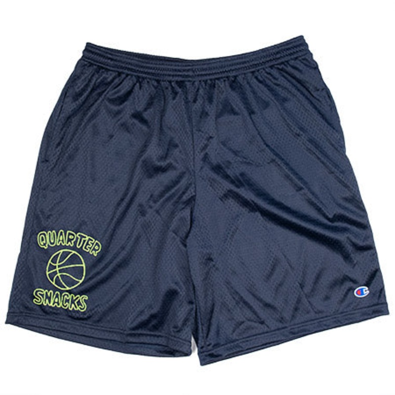 Quartersnacks Ball is Life Mesh Shorts Navy Extra Large