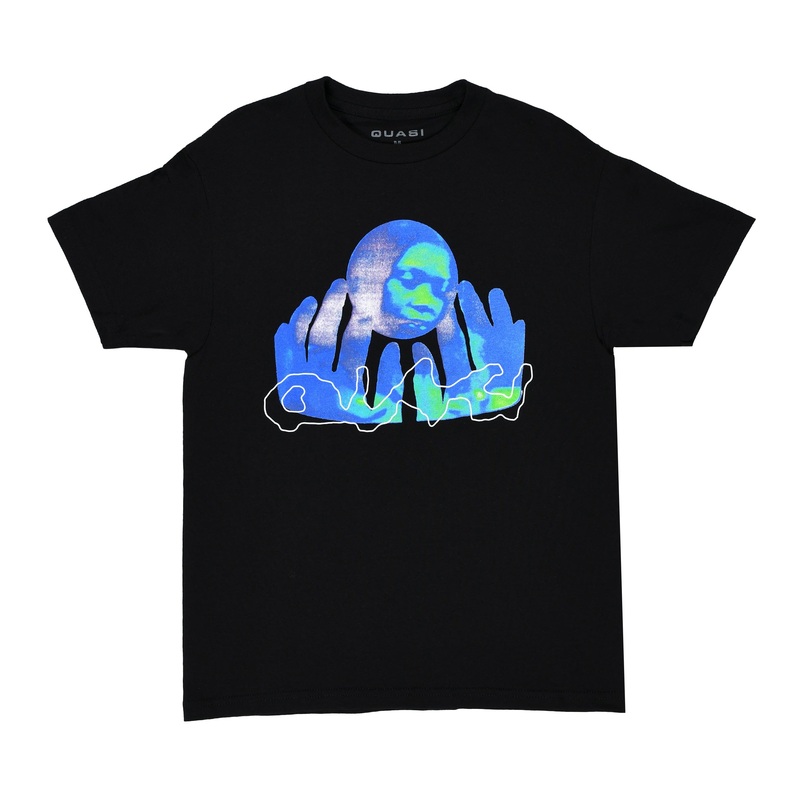 Quasi Bubble Tee Black S