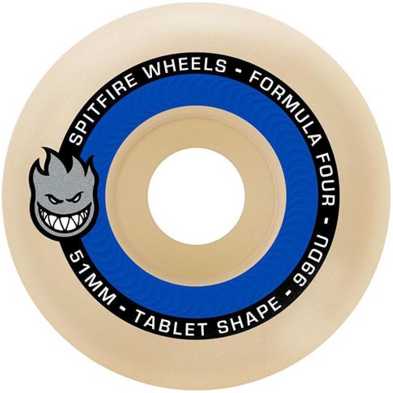 SPITFIRE FORMULA FOUR TABLETS 52, 53, 55MM 99D (Set of 4) 52MM