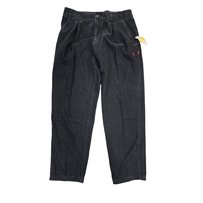 VINTAGE Powell Peralta Baggy Bones Pants from 90s – BLACK – 40″