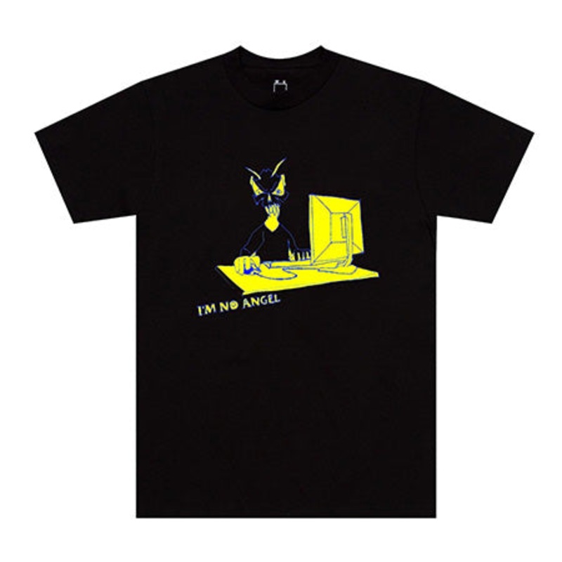 WKND Skateboards No Angel T Shirt Black Small