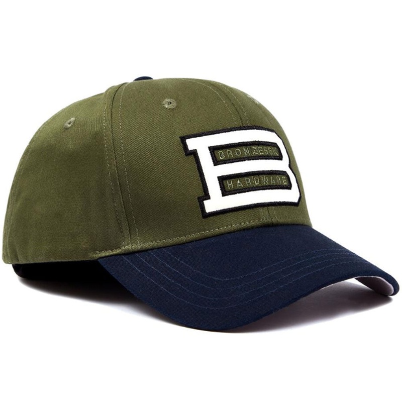 Bronze Hat Big XLB Olive Navy