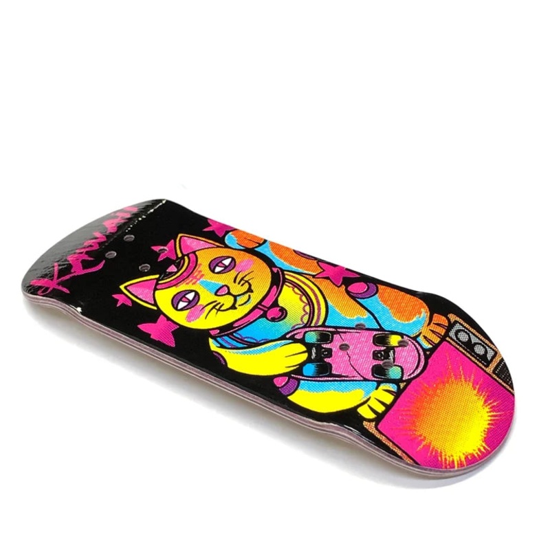 Chems Retro “Kawaii Pro Model” Fingerboard Deck 29mm Mid-Pro Popsicle
