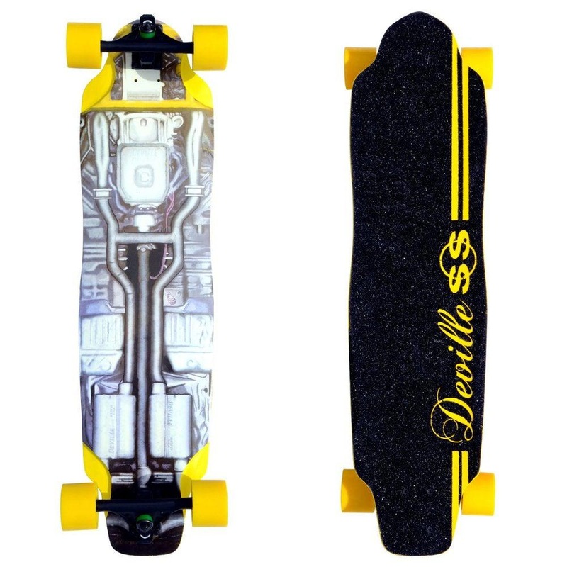 Deville SS 37″ Downhill Longboard Complete