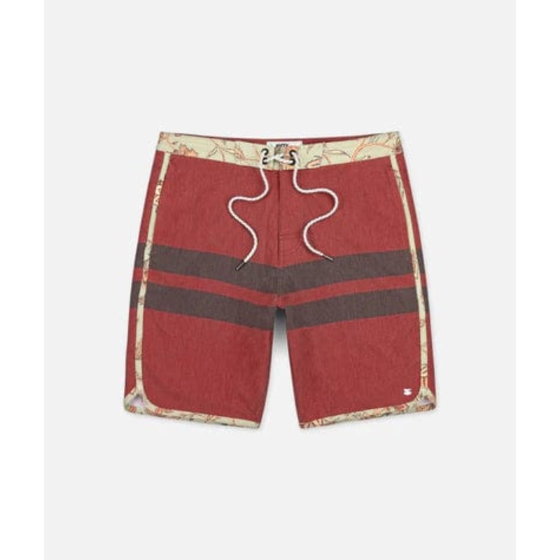 Jetty Sandbar Hybrid Board Short Maroon 30